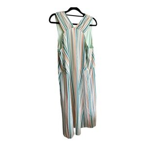 Chic Ann Taylor Striped Summer Dress